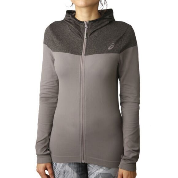 ASICS Seamless warm-up jacket gym fitted athletic hoodie zip-up lightweight M - Picture 1 of 8